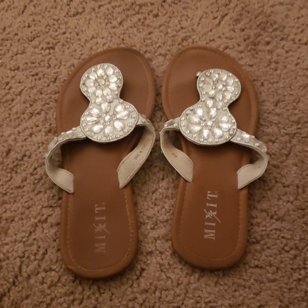 Embellished sandals